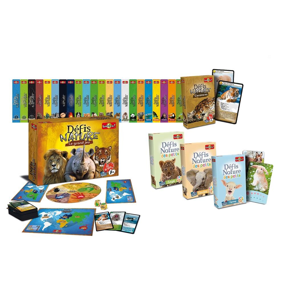 Jeux de société défi nature