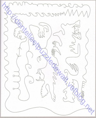 Modele puzzle pour scie chantourner