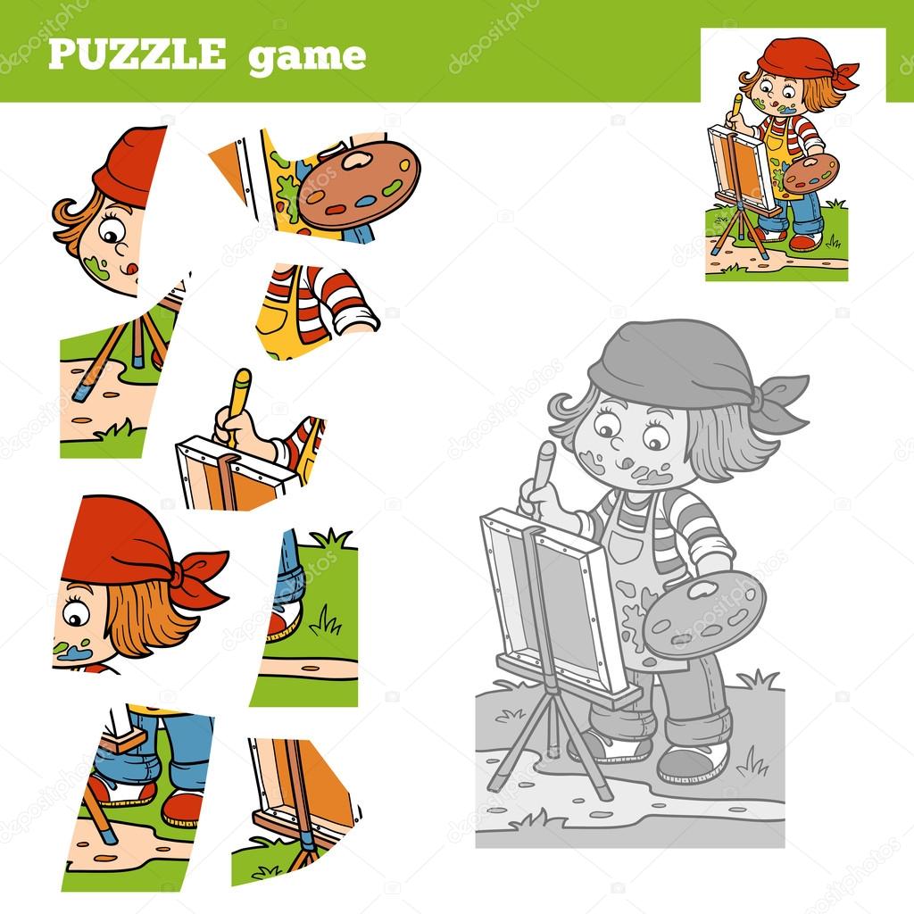 Les jeux puzzle de fille