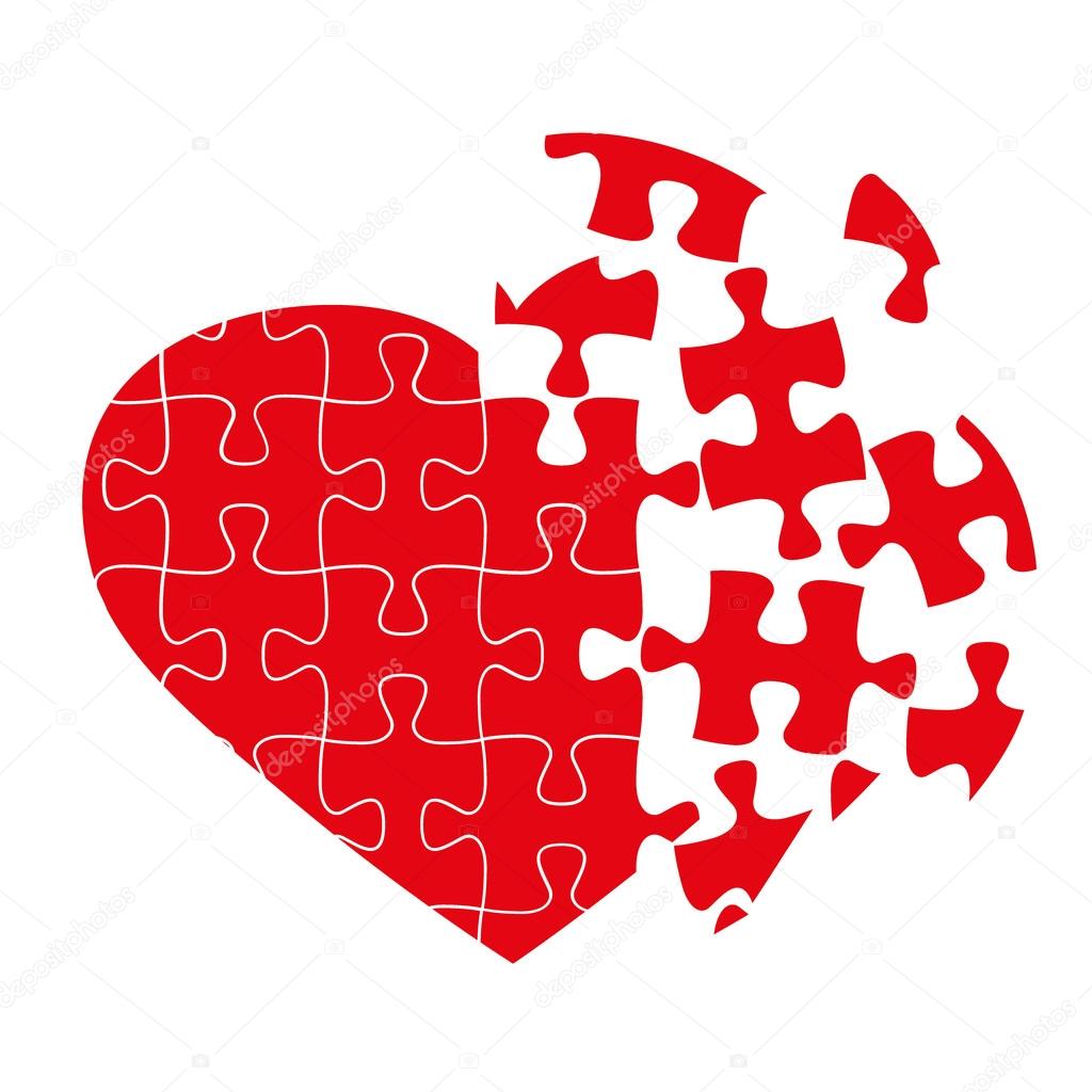 Coeur puzzle