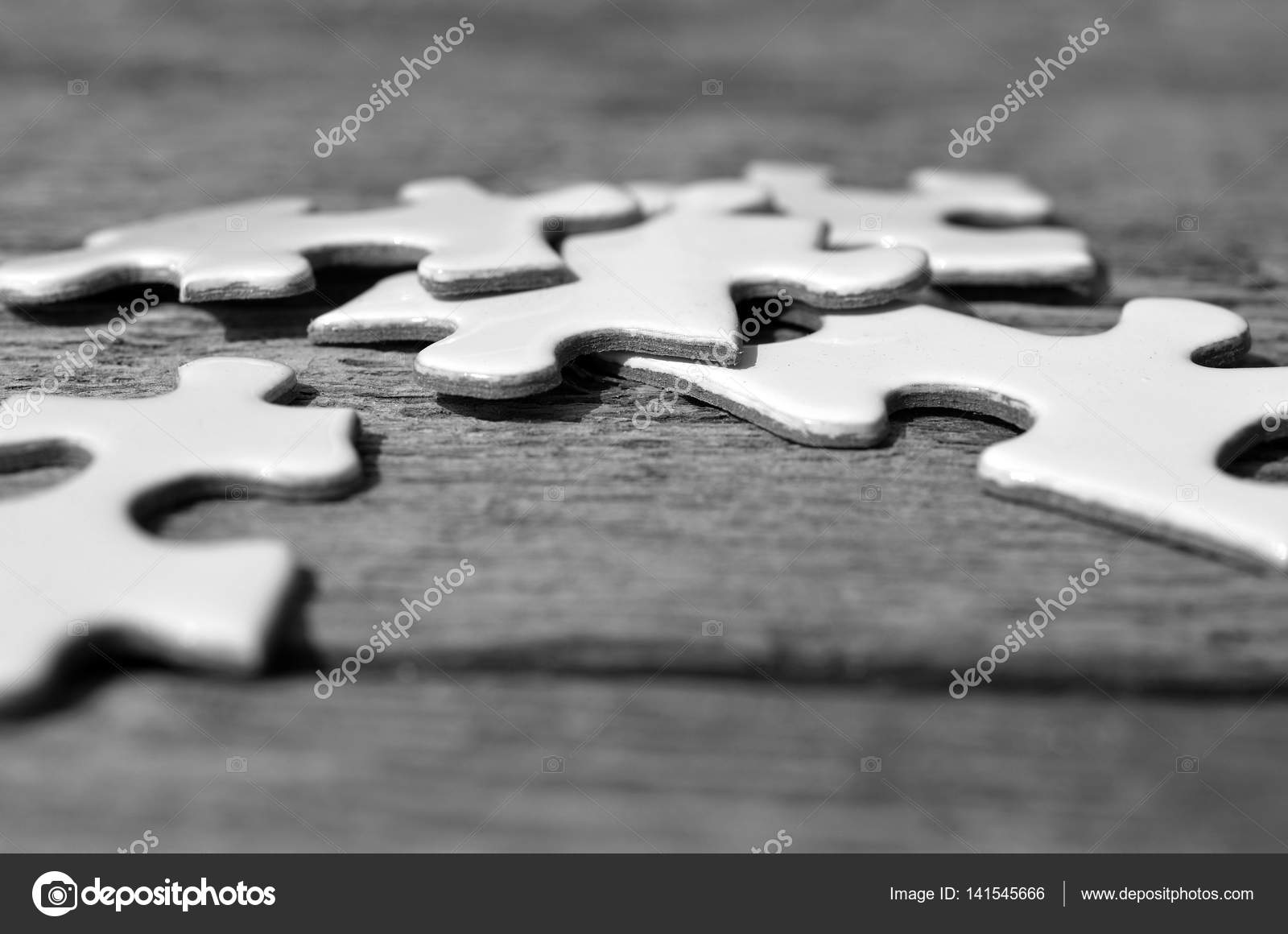 Puzzle noir et blanc