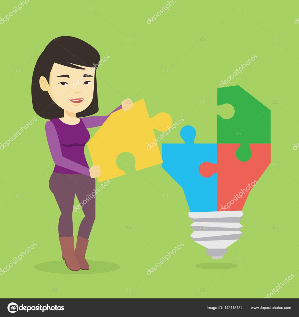 Puzzle femme asiatique
