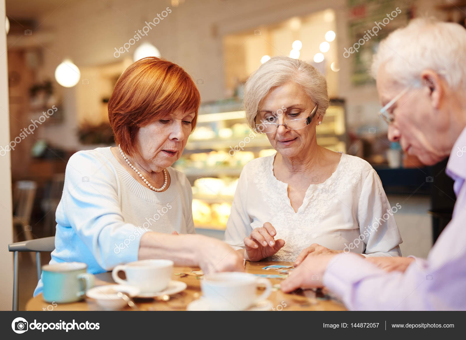 Puzzle personnes agées