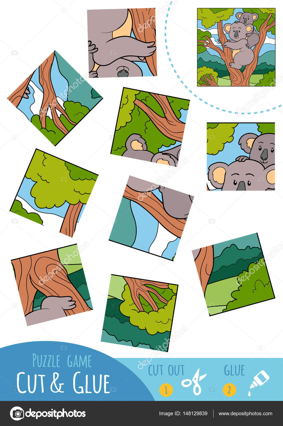 Jeux de puzzle pour enfan