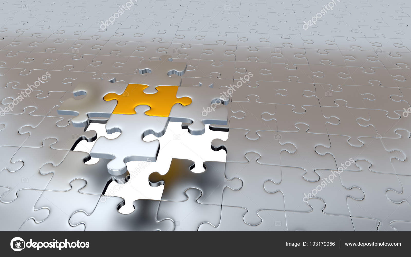Puzzle tout blanc