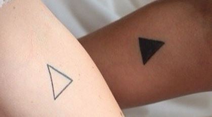 Tatouage puzzle à deux