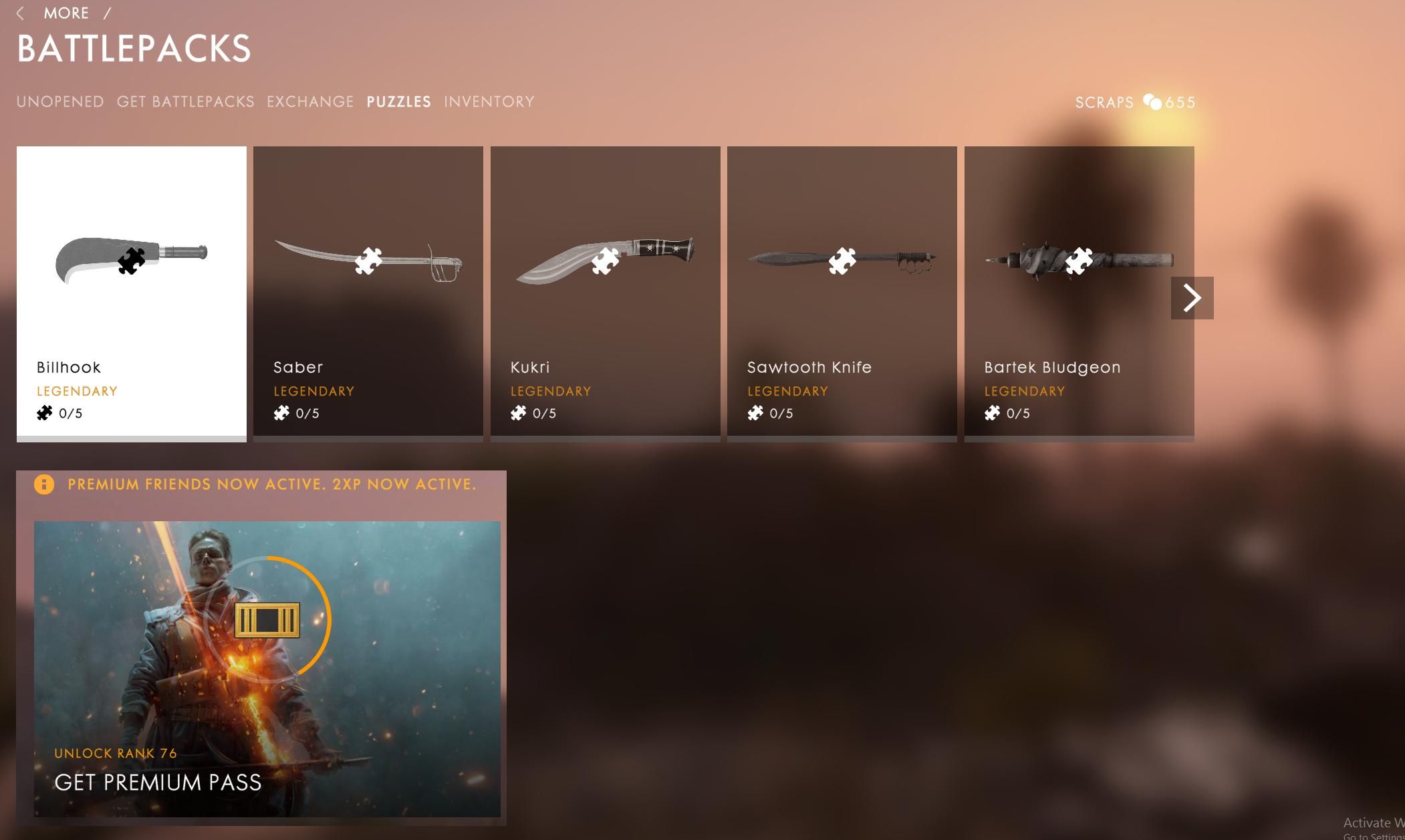 Battlefield 1 puzzle