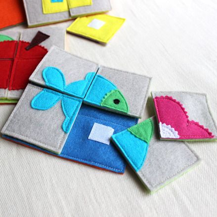 Puzzle feutrine