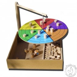 Jeux de société équilibre bois