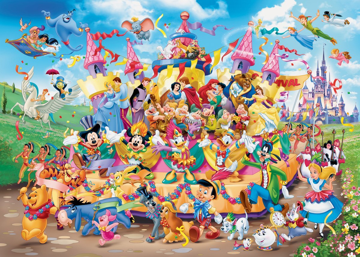 Grand puzzle disney