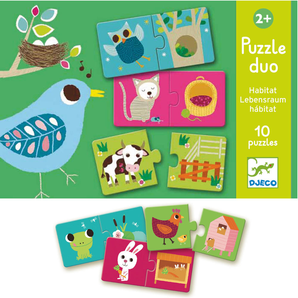 Puzzle duo djeco