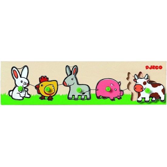 Puzzle djeco la ferme