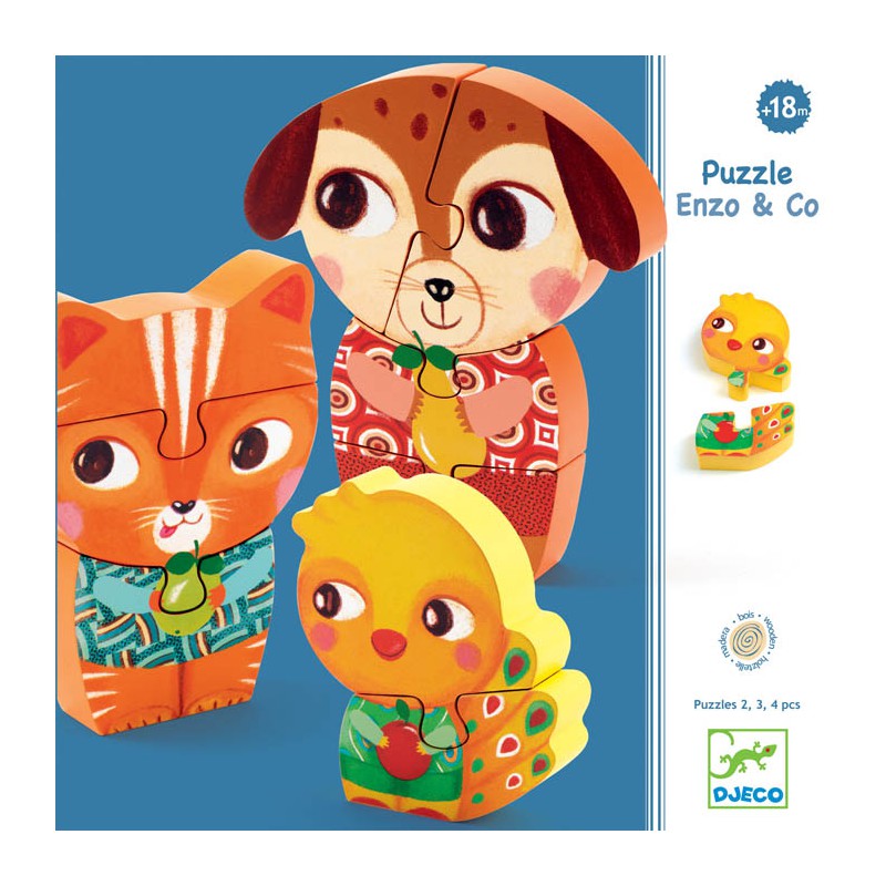 Puzzle 3d djeco