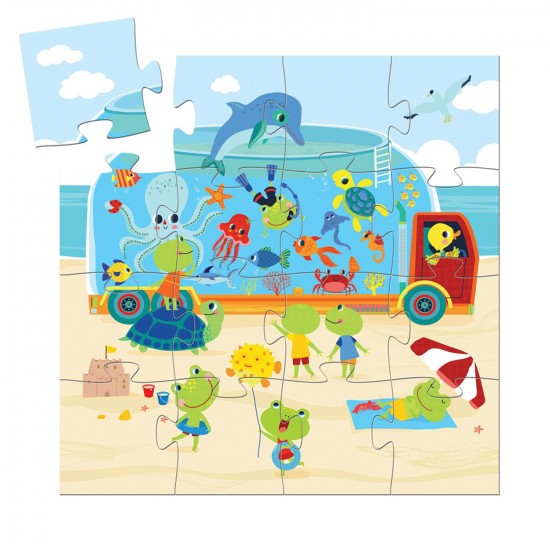 Puzzle silhouette djeco