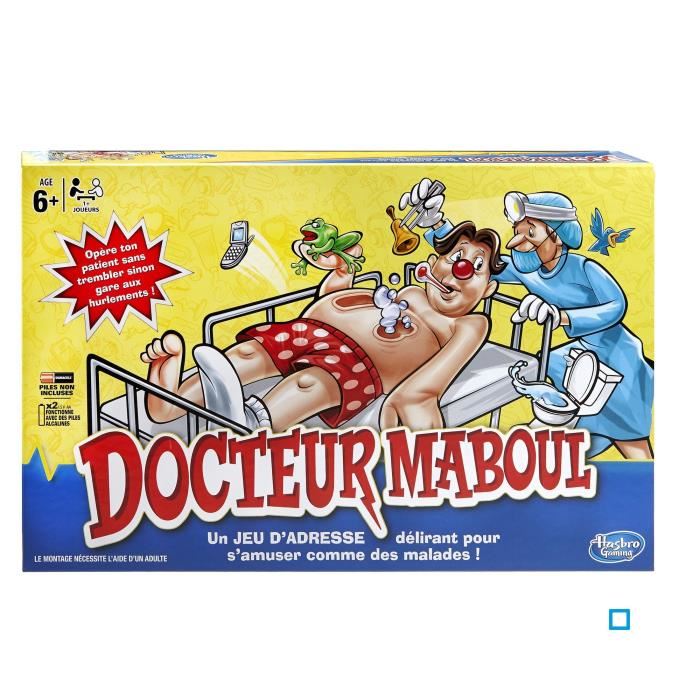 Jeux de société docteur maboul