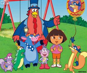 Jeux de dora puzzle
