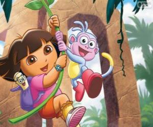 Dora jeux gratuit puzzle