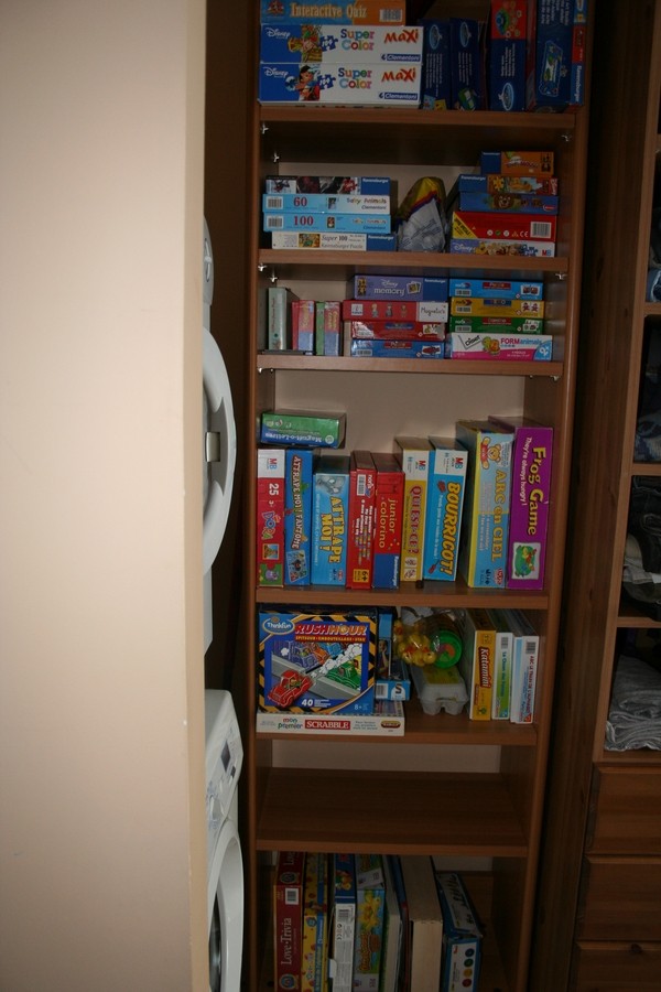 Ranger les jeux de société