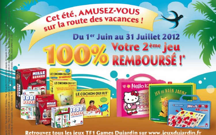 Jeux de société 100 remboursé