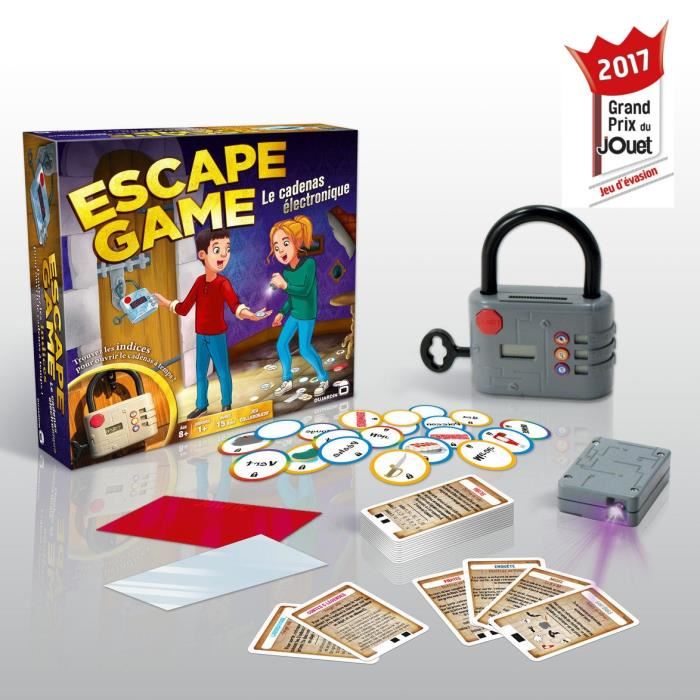Jeux de societe escape game