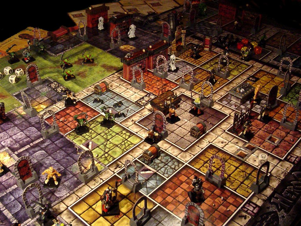 Donjons et dragons jeux de société