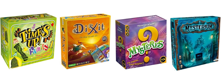 Top des jeux de société en famille