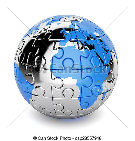 Puzzle 3d terre