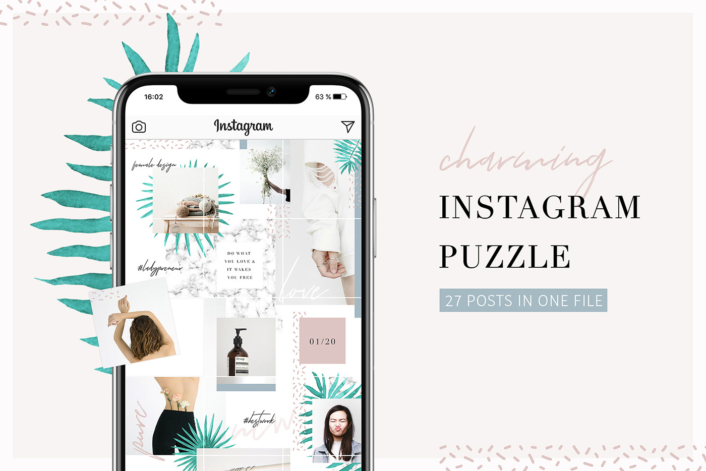 Puzzle photo instagram