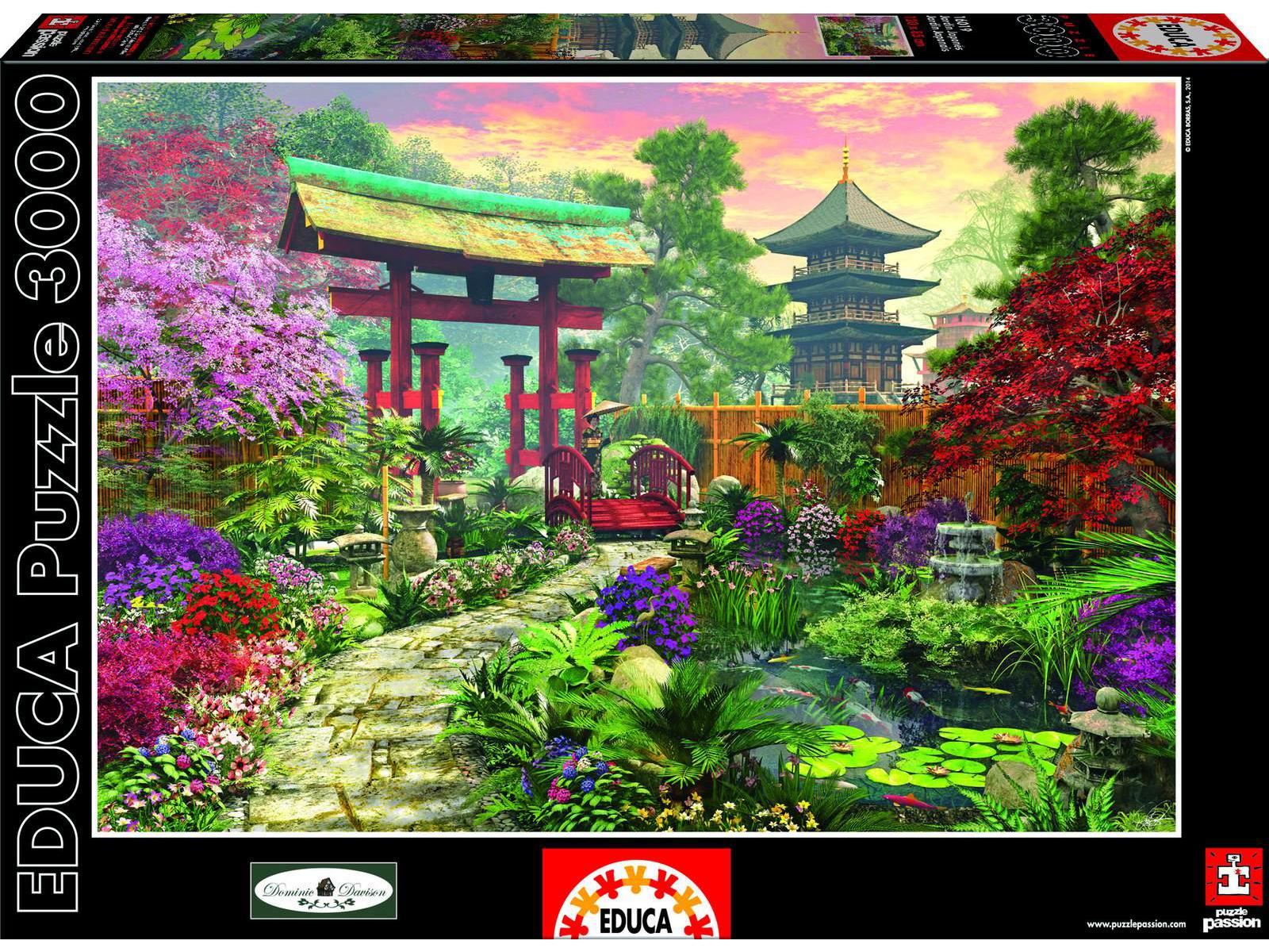 Puzzle jardin japonais