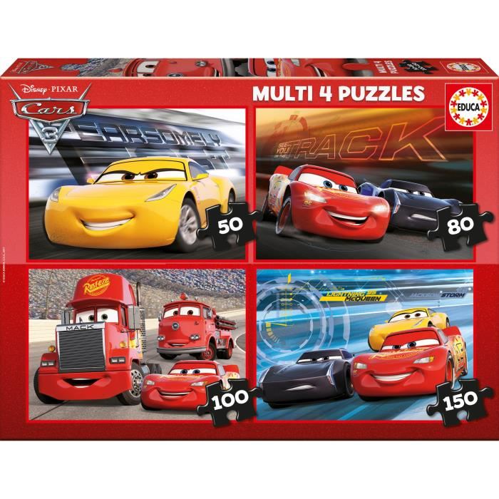 Puzzle cars 4 ans