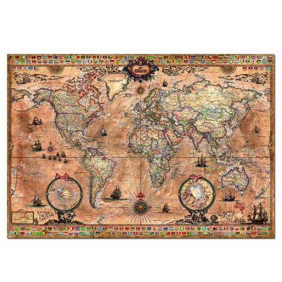 Puzzle carte du monde 5000 pièces
