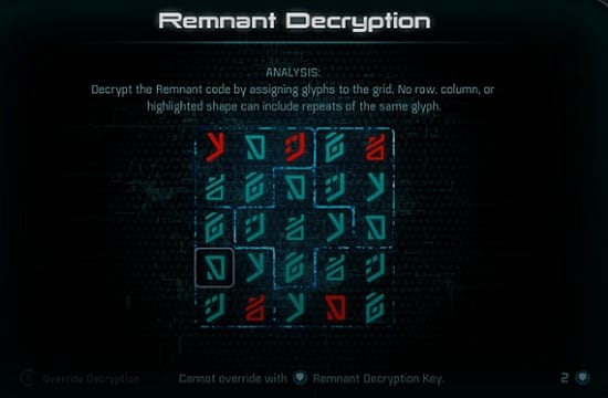 Puzzle mass effect