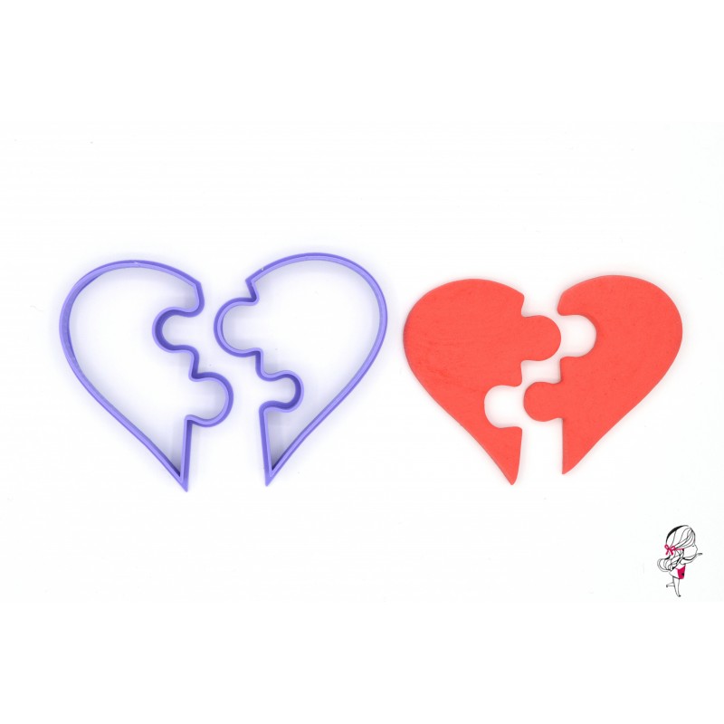 Coeur en puzzle