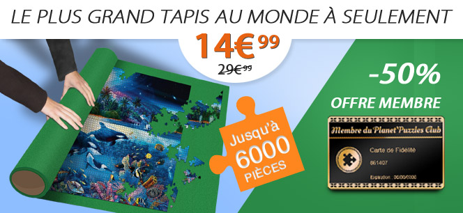 Tapis puzzle 5000 pieces