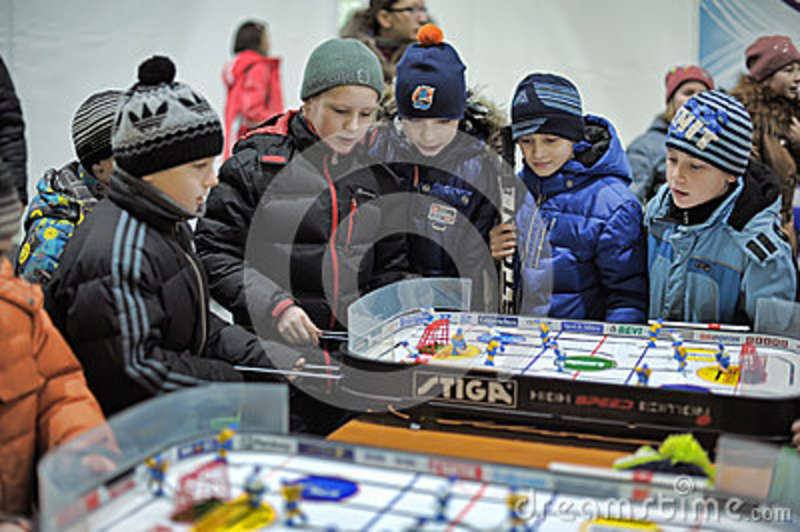 Jeux de société hockey sur glace
