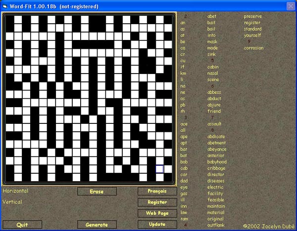 Puzzle maker en français