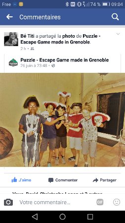 Puzzle animations - escape game grenoble