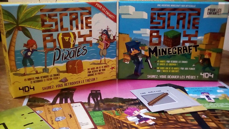 Jeux de société de minecraft