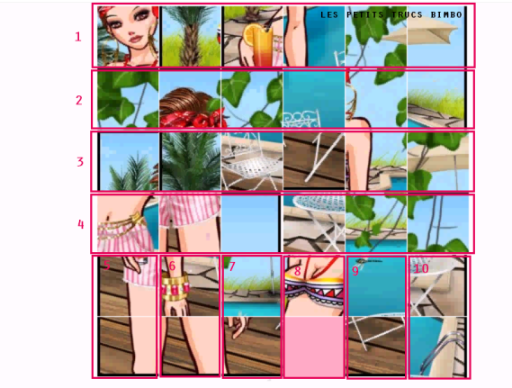 Puzzle coulissant technique