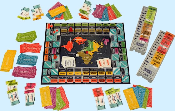 Jeux de société richesses du monde