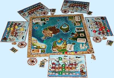 Jeux de société de pirates