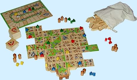 Carcassonne jeux de société
