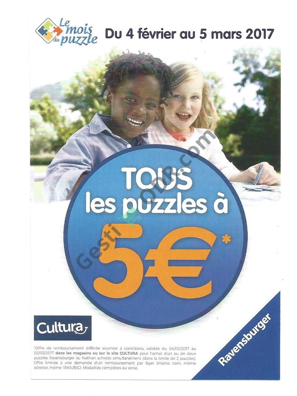 Offre remboursement puzzle ravensburger