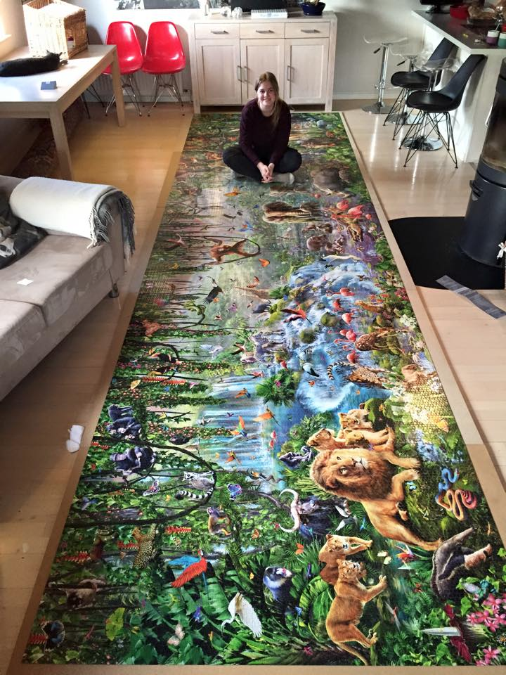 World's biggest jigsaw puzzle