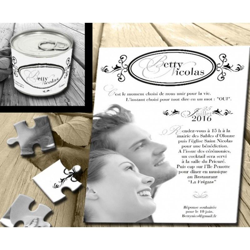 Puzzle pour mariage