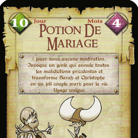 Faire part jeux de societe