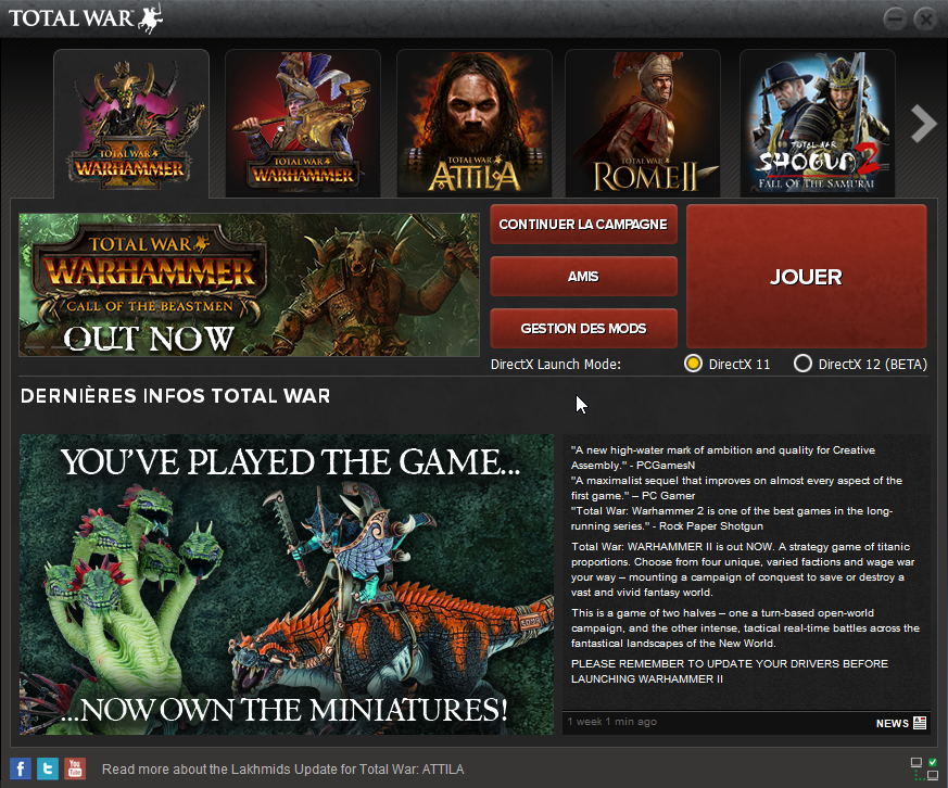 Total war jeux de societe