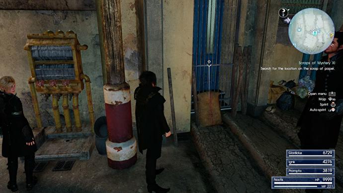 Puzzle de sylvester ff15