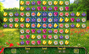 Jeux gratuit flowers puzzle