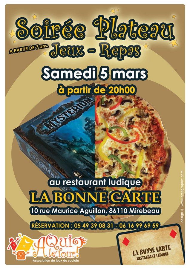 Flyer jeux de société